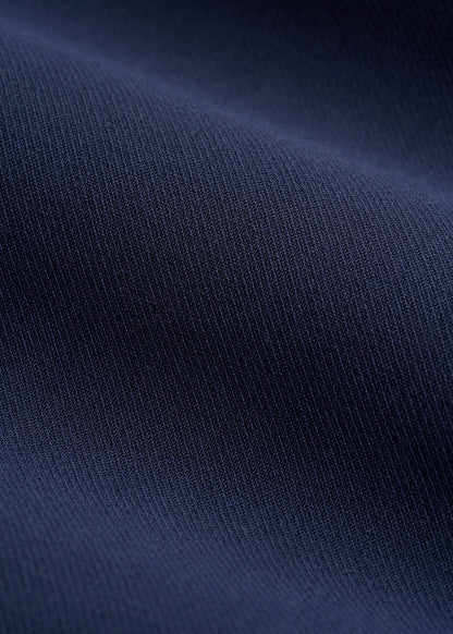 Boyfriend Fit Single-Button Blazer for Tall Women in Navy