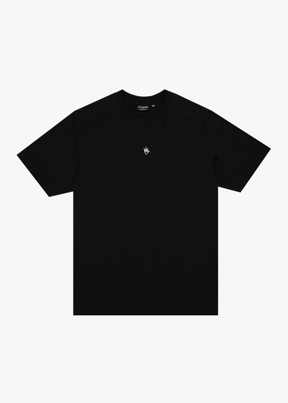 AFENDS Mens Flame - Retro Tee - Dark Olive / Black