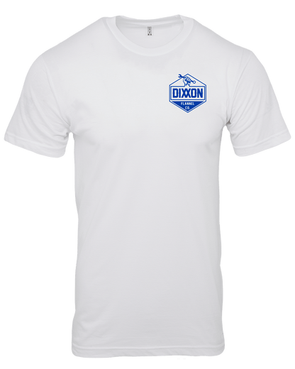 Working Class T-Shirt - White & Navy
