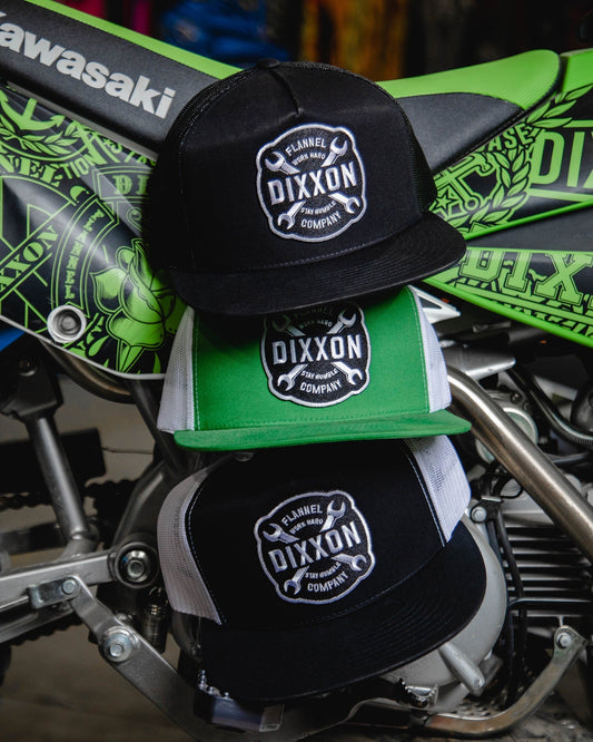 Wrench Flat Bill Trucker Snapback