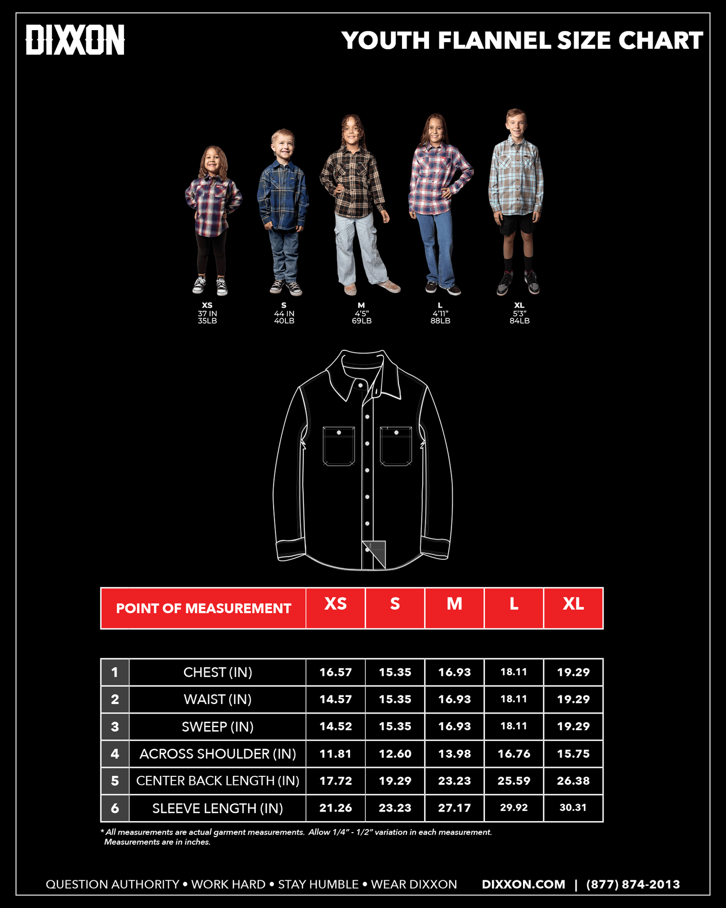 Youth Rockford Fosgate 45th Anniversary Flannel