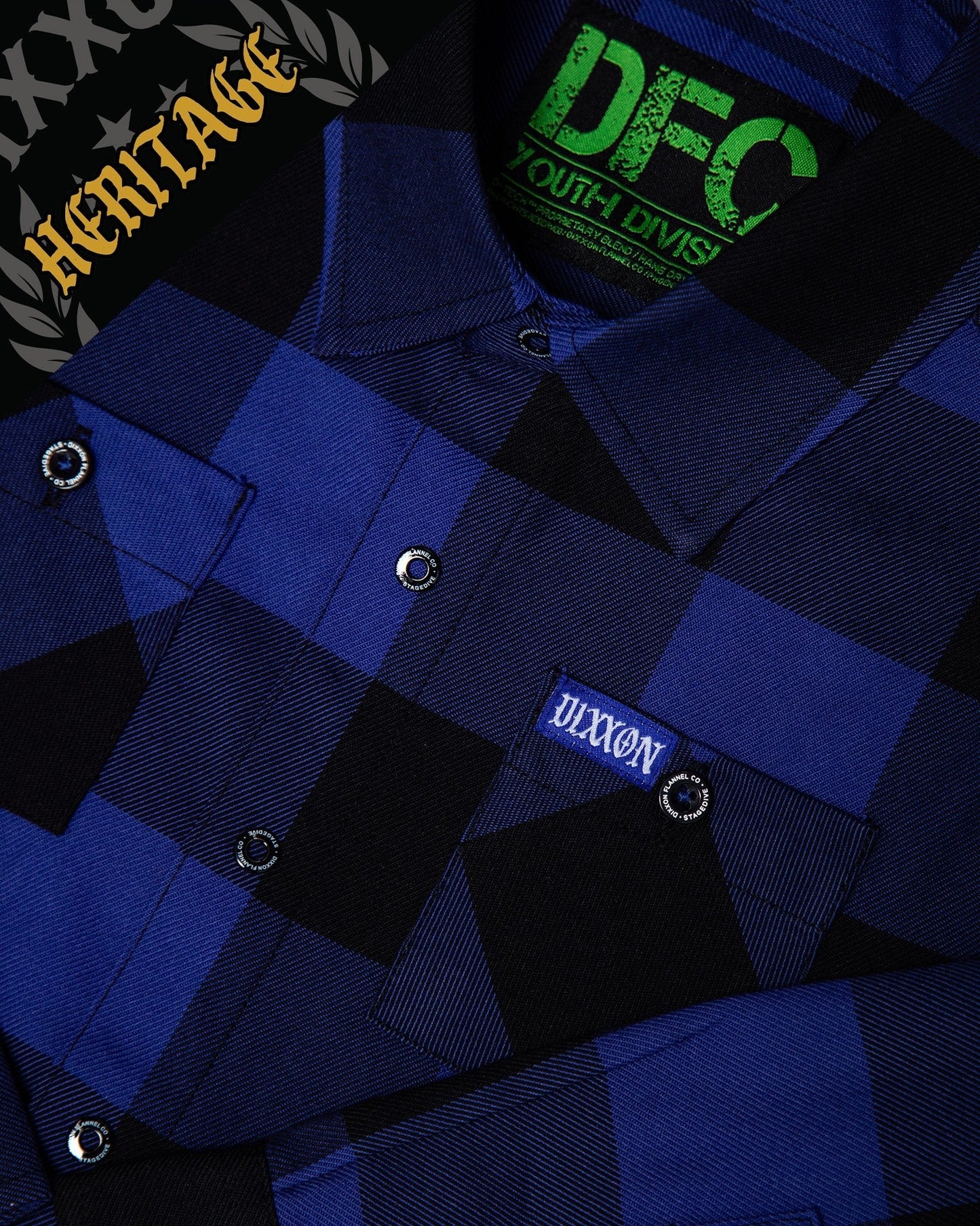 Youth Stagedive Heritage Flannel